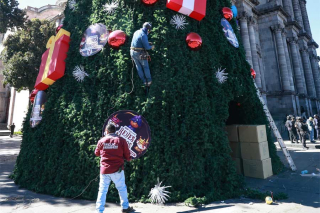 Se despide la Navidad en Toluca