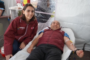 Se suman metepequenses a donación voluntaria de sangre