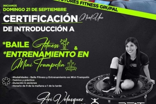 El curso integra disciplinas dinámicas y de alto impacto como el baile fitness, que mejora la condición física a través del ritmo