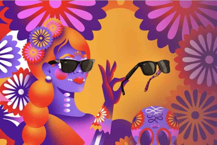 Ray-Ban celebra el Día de Muertos con gafas de edición limitada