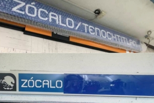 Cambian nombre a la estación del metro Zócalo