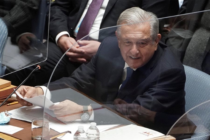 Propone AMLO mecanismo de ayuda para los más pobres del mundo, en la ONU