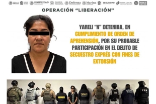 Yareli “N” es prima de Alicia “N”, otra de las detenidas durante el operativo
