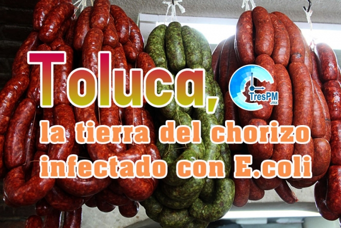 Toluca, la tierra del chorizo infectado con E.coli y salmonella que no hacen daño