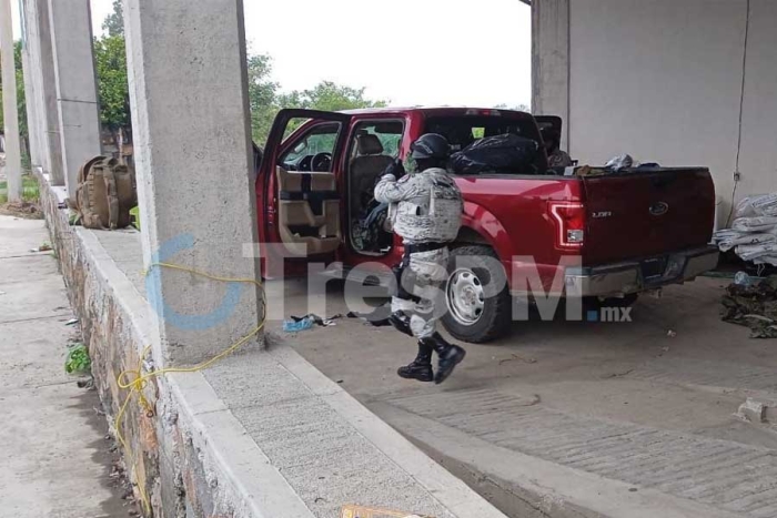 Emboscan a elementos de la Guardia Nacional en Zacazonapan