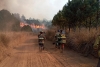 Continúan brigadas de trabajadores combatiendo incendio en Nevado de Toluca y se suman voluntarios