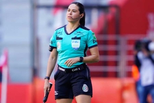 Karen Díaz hace historia; será la primera árbitra mexicana en un Mundial