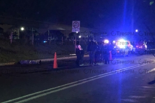 Fallece motociclista en Avenida Las Torres y Laguna del Volcán