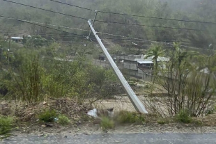 &#039;Agatha&#039; deja sin luz a más de 64 mil personas en Oaxaca: CFE