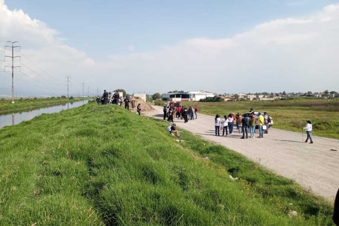 Encuentra cadáver en el río Lerma