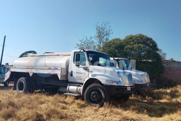 Lograron ubicar los dos autotanques de agua potable, del Municipio de Metepec
