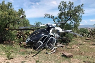Helicóptero de la Fuerza Aérea se desploma en inmediaciones de Santa Lucía