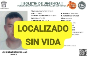 Localizan sin vida a alumno del CONALEP en Almoloya del Río