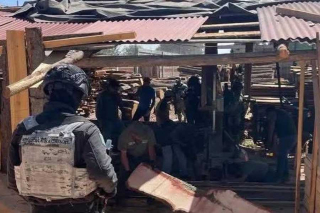 Enfrentamiento con presuntos talamontes deja siete policías lesionados en Xalatlaco