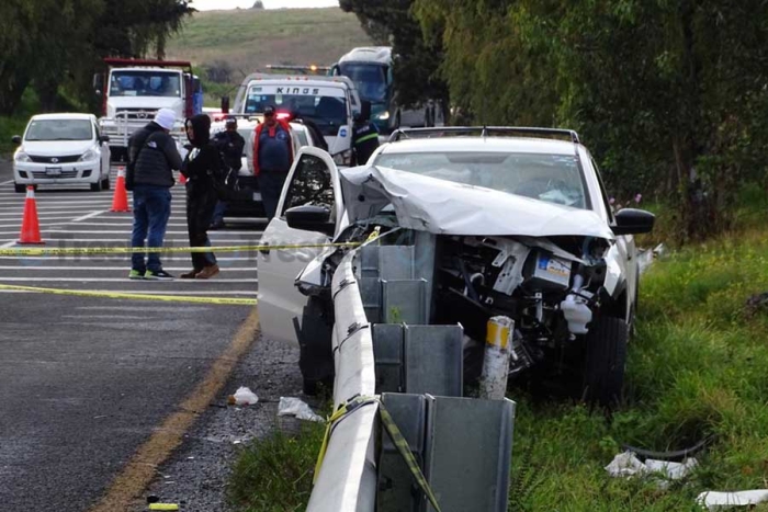 Accidente dejó una persona muerta en la autopista Toluca-Atlacomulco