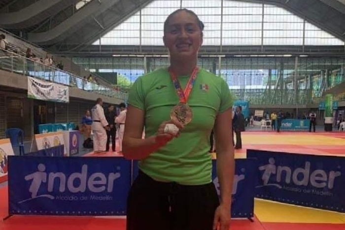 Katia Castillo, deportista UAEMéx, obtuvo bronce en Open Panamericano de Judo