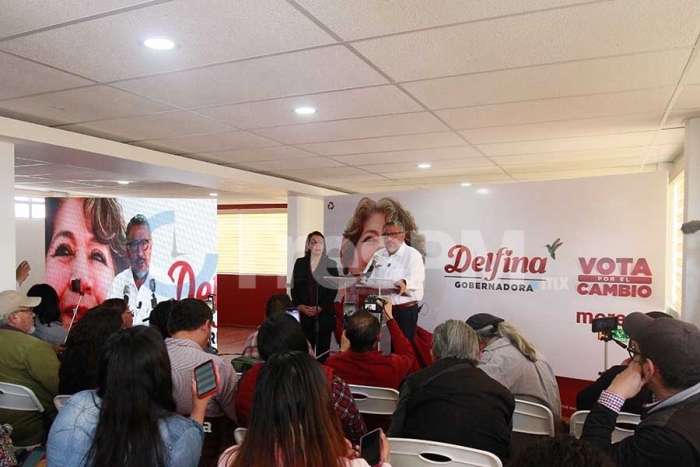“La elección ya está ganada” Horacio Duarte; encuestas mantienen ventaja a favor de la maestra Delfina