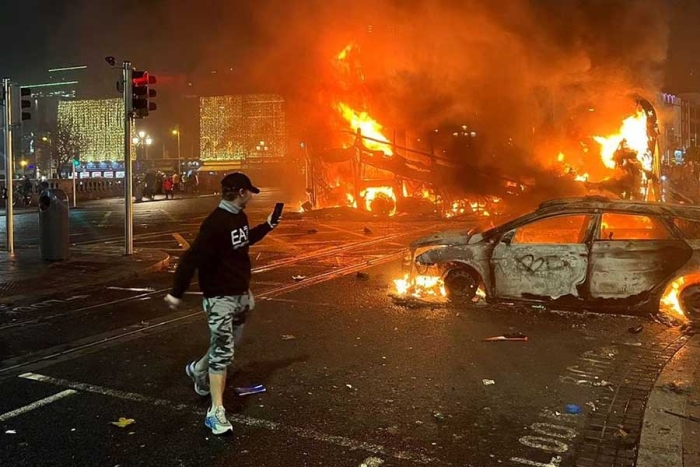 Ataques en Dublín provocan disturbios de &quot;extrema derecha&quot;
