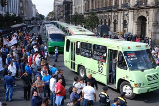 Transportistas amagan con paralizar la CDMX el próximo 2 de junio