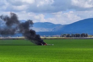 Mueren dos pilotos italianos tras chocar aviones de la Fuerza Aérea