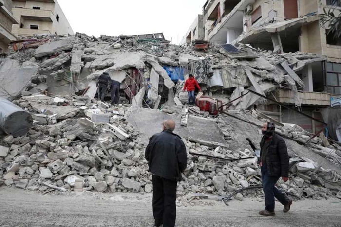 Jefe de la OMS llega a Alepo, ciudad siria azotada por el terremoto