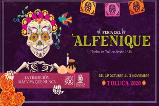 La tradición cobrará vida en Toluca con la Feria del Alfeñique