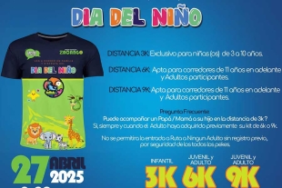 En cuanto a las inscripciones, los costos varían de acuerdo con la distancia elegida. 