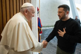 Zelenski se reúne con el Papa en el Vaticano