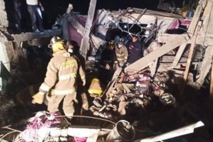 Dos muertos y tres heridos deja explosión en Tlalnepantla