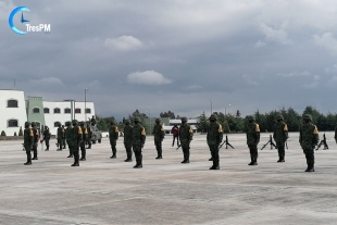 Personal militar también combate al coronavirus en el valle de Toluca