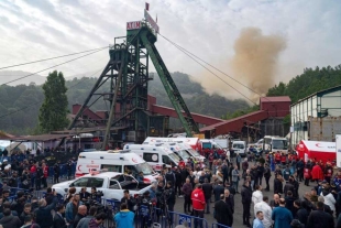 Al menos 41 muertos deja una explosión en una mina de carbón en Turquía