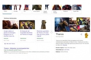 Thanos se apodera de Google