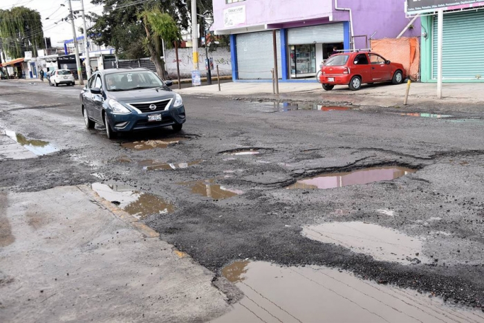 Ante mal estado de las calles, Toluca prepara programa de repavimentación