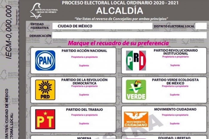 Aprueban boletas para elección en CDMX