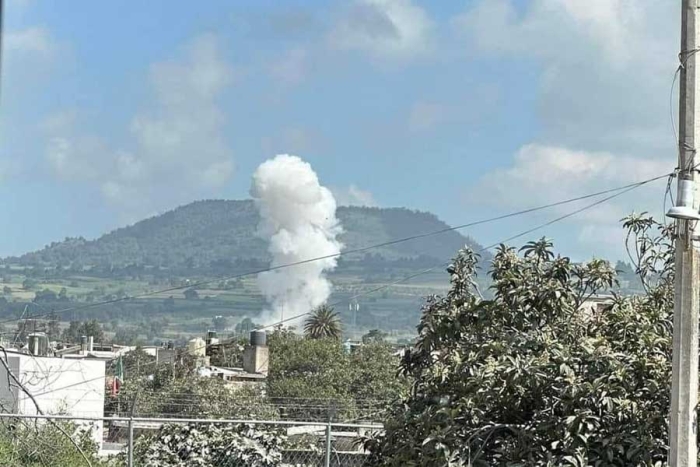Se registra explosión de polvorín en Ozumba