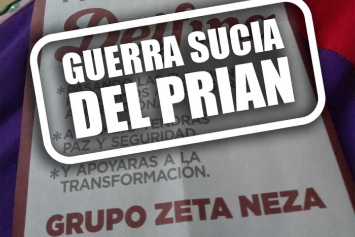 Morena denuncia publicidad falsa en contra de Delfina Gómez