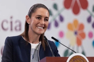 La presidenta de México aseguró que los manifestantes tienen razón acerca de que a través de la IA se han utilizado voces