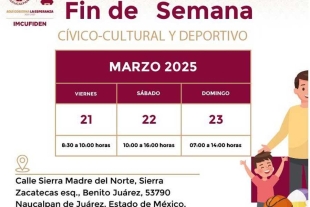 La jornada dominical del 23 de marzo iniciará temprano con una carrera de atletismo de 3 kilómetros abierta a todas las edades, arrancando a las 7:00 a.m. 