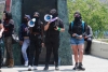 Grupos feministas protestan por presunta represión en el municipio de Chimalhuacán
