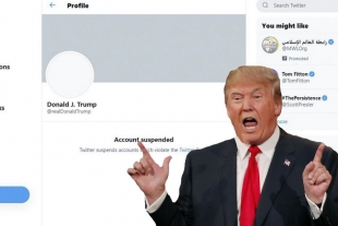 Suspenden permanentemente cuenta de Twitter de Trump