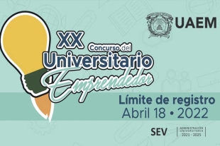 Invita UAEM a participar en el XX Concurso del Universitario Emprendedor