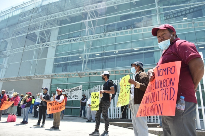 Simpatizantes de Morena piden candidatura para militante en Jiquipilco