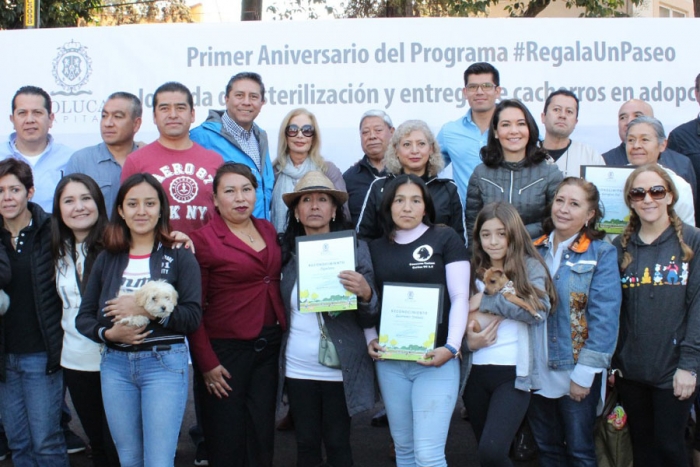 Realiza Toluca esfuerzo sin precedentes en el cuidado y protección de animales de compañía