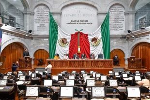 Recibe Legislatura local propuesta de cambios  a la Ley Orgánica del Estado de México