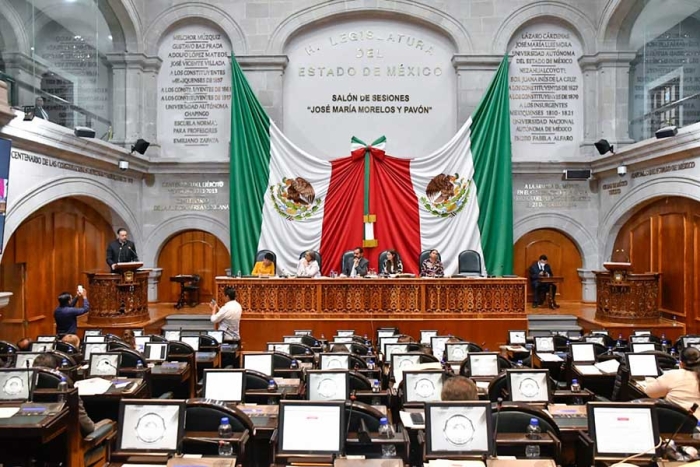 Recibe Legislatura local propuesta de cambios a la Ley Orgánica del Estado de México