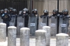 Despliegan policías para protestas en CDMX
