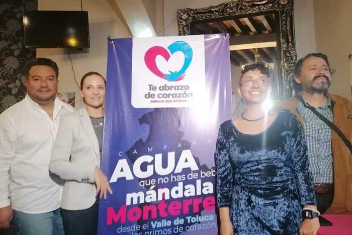 Fundación busca recolectar agua embotellada para enviarla a Nuevo León ante sequía