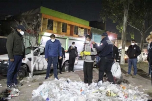Sancionadas 30 personas por tirar basura en la vía pública, en Ecatepec