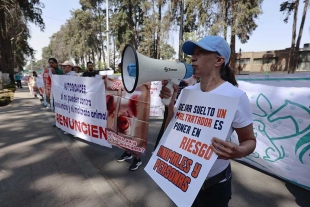 Las representantes de las organizaciones demandaron ser tomadas en cuenta 