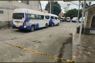 Asesinan a chofer en Los Reyes La Paz y dejan amenaza